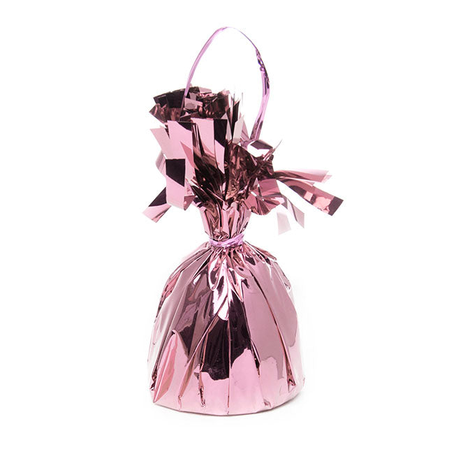 Balloon Weight Metallic Pink (12cmH)