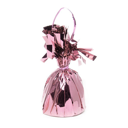 Balloon Weight Metallic Pink (12cmH)
