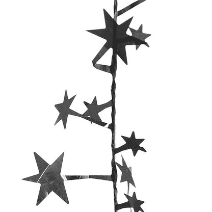 Balloon Weight Bursting Star Black (30cmH)