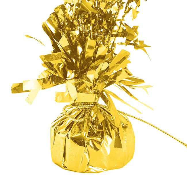 Balloon Weight Bursting Star Gold (30cmH)