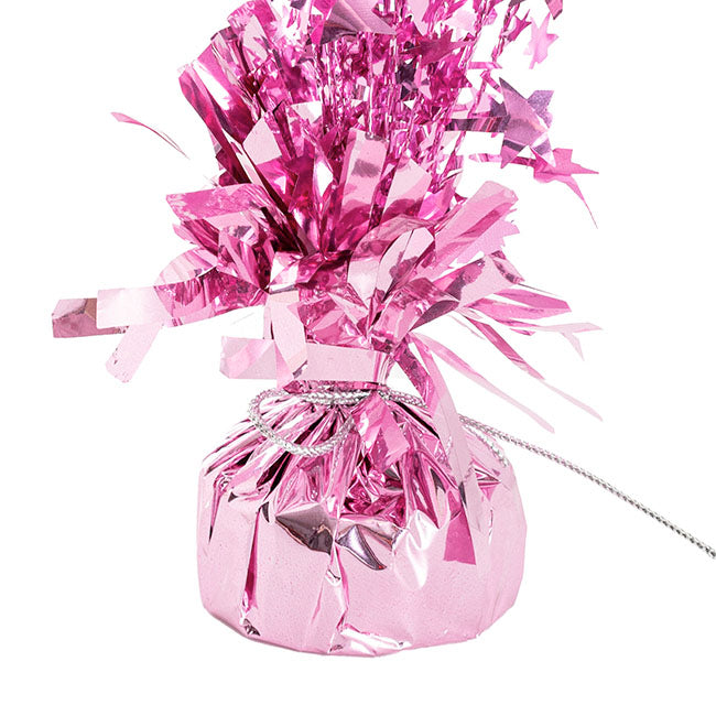 Balloon Weight Bursting Star Metallic Pink (30cmH)