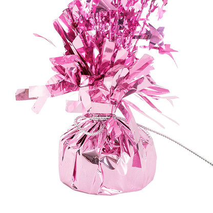 Balloon Weight Bursting Star Metallic Pink (30cmH)