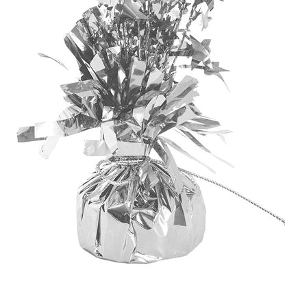 Balloon Weight Bursting Star Silver (30cmH)