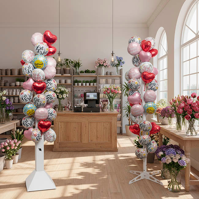 Cardboard Balloon Display Stand (160cmH)