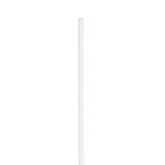 Paper Balloon Sticks Pack 50 White (40cmH)
