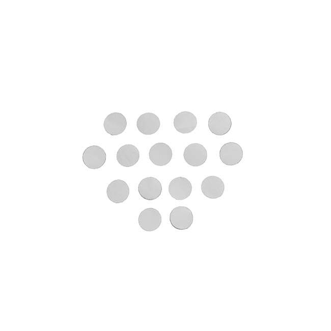 Confetti Round Shape 15g Bag (1cmD) Silver