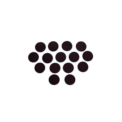 Confetti Round Shape 25g Bag (1.5cmD) Metallic Black