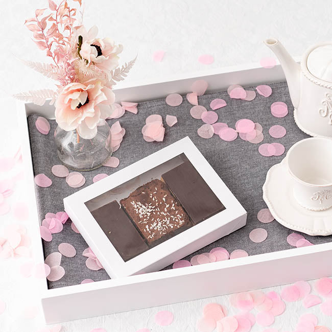 Confetti Round Shape Tissue 25g Bag (2.5cmD) B.Pink & Pink