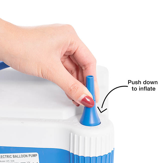 Electric Balloon Pump 2 Ports 240V 700W (22.5x18.8x15.5cm)