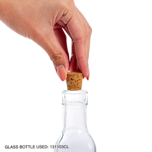 Small Cork Pack of 12 Natural (21Dx16Bx20mmH)