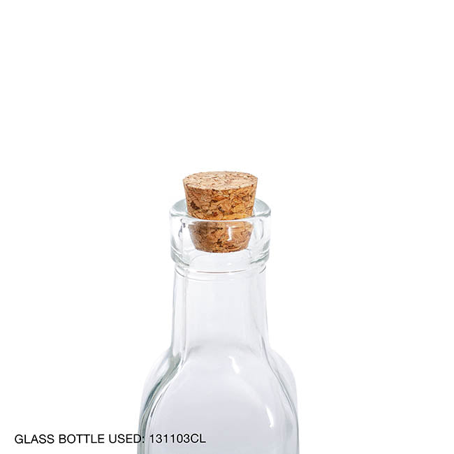 Small Cork Pack of 12 Natural (21Dx16Bx20mmH)