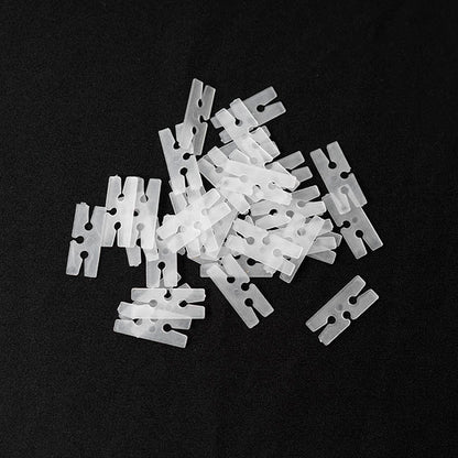 Balloon Sealing H Clip Pack 50 Clear (1.2x2.9cmH)