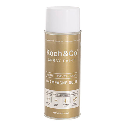 Floral Event Craft Spray Paint Metallic Champagne Gold 340g