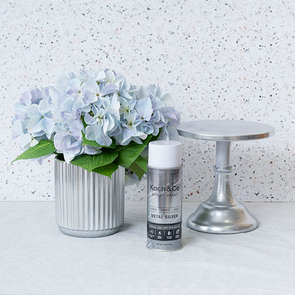 Floral Event Craft Spray Paint Metal Silver (340g)