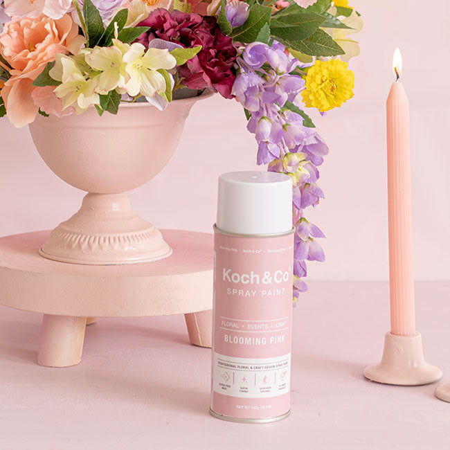 Floral Event Craft Spray Paint Blooming Pink (340g)