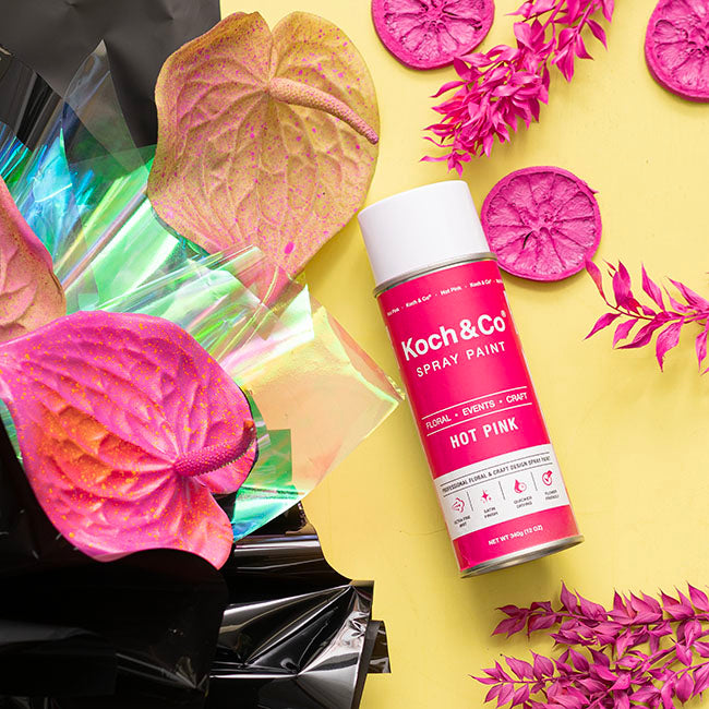 Floral Event Craft Spray Paint Hot Pink (340g)