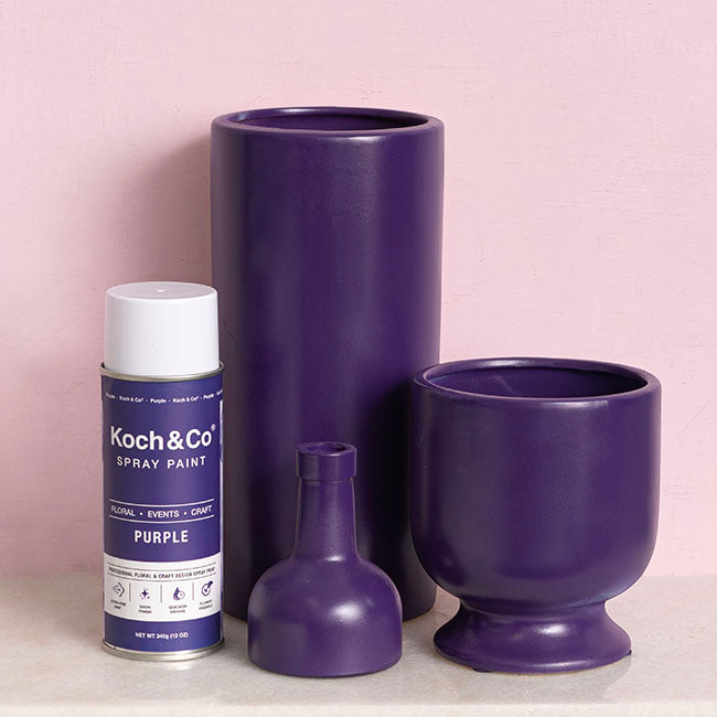 Floral Event Craft Spray Paint Purple (340g)
