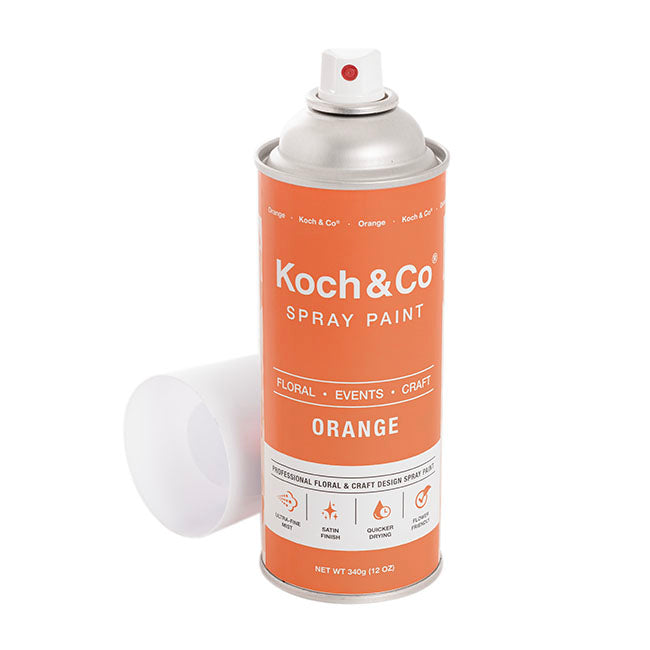 Floral Event Craft Spray Paint Orange (340g)