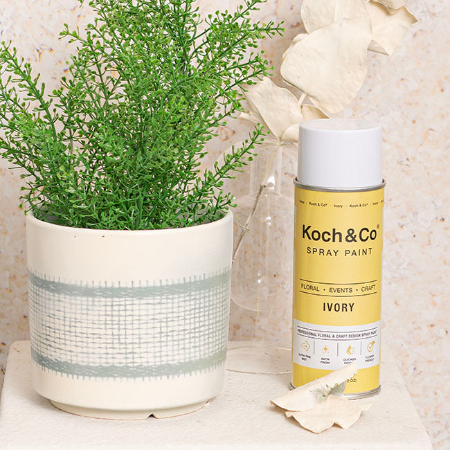 Floral Event Craft Spray Paint Ivory (340g)