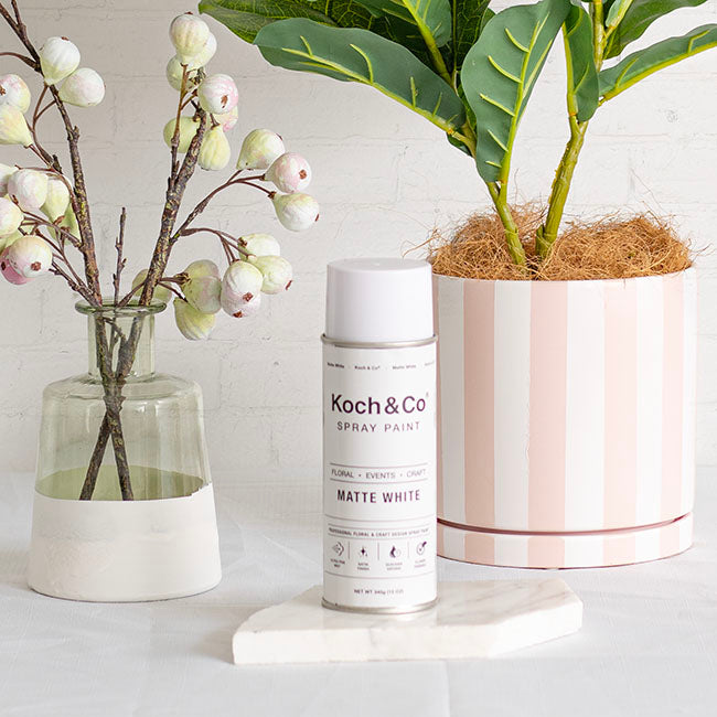 Floral Event Craft Spray Paint Matte White (340g)