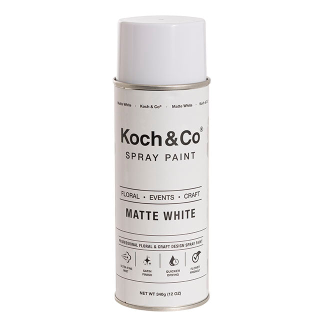 Floral Event Craft Spray Paint Matte White (340g)