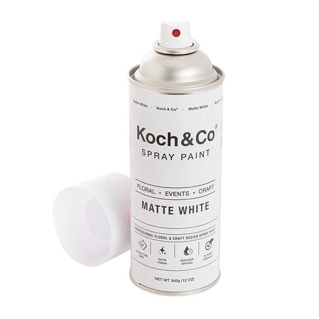 Floral Event Craft Spray Paint Matte White (340g)