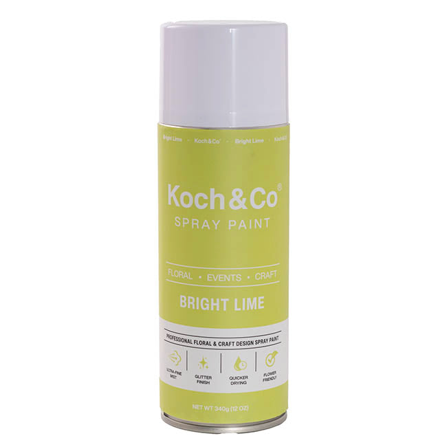 Floral Event Craft Spray Paint Bright Lime (340g)
