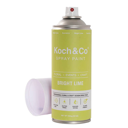Floral Event Craft Spray Paint Bright Lime (340g)