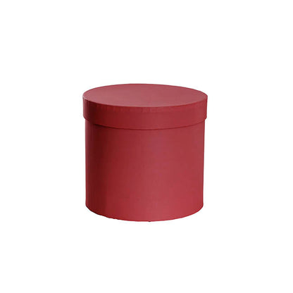 Flower Gift Hat Box Round Native Pink (15cmWx13.5cmH)