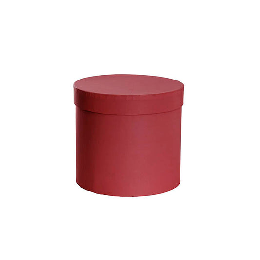 Flower Gift Hat Box Round Native Pink (15cmWx13.5cmH)