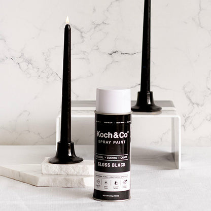 Floral Event Craft Spray Paint Gloss Black (340g)