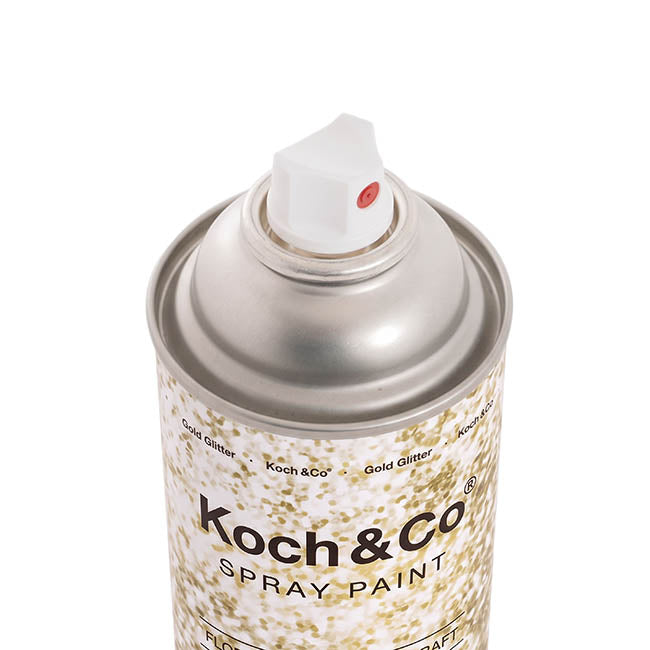 Floral Event Craft Spray Paint Clear Base Gold Glitter(340g)