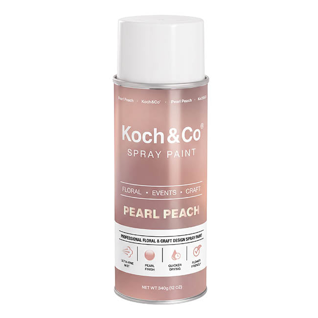 Floral Event Craft Spray Paint Pearl Peach (340g)