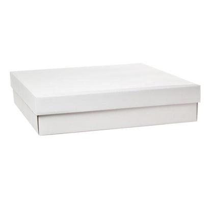 Wedding and Christening Dress Box Square White (50x50x11cmH)