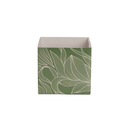 Posy Box Mini Flowy Leaves Eucalyptus White Pk10 (13x12cmH)