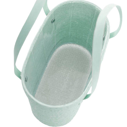 Flower Carry Paper Rope Basket Liner Spearmint (18x9x13cmH)