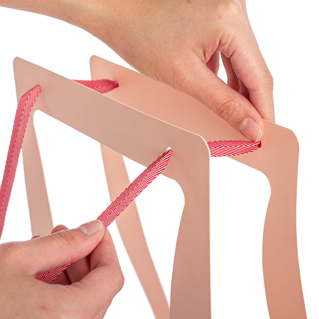 Flower Carry Box Pack 10 Pink (22x11.5x35.5cm)