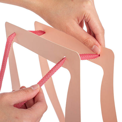 Flower Carry Box Pack 10 Pink (22x11.5x35.5cm)