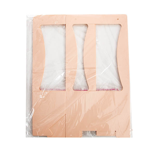 Flower Carry Box Pack 10 Pink (22x11.5x35.5cm)