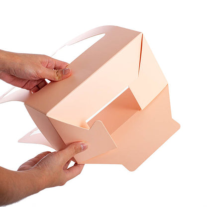 Flower Carry Box Pack 10 Pink (22x11.5x35.5cm)