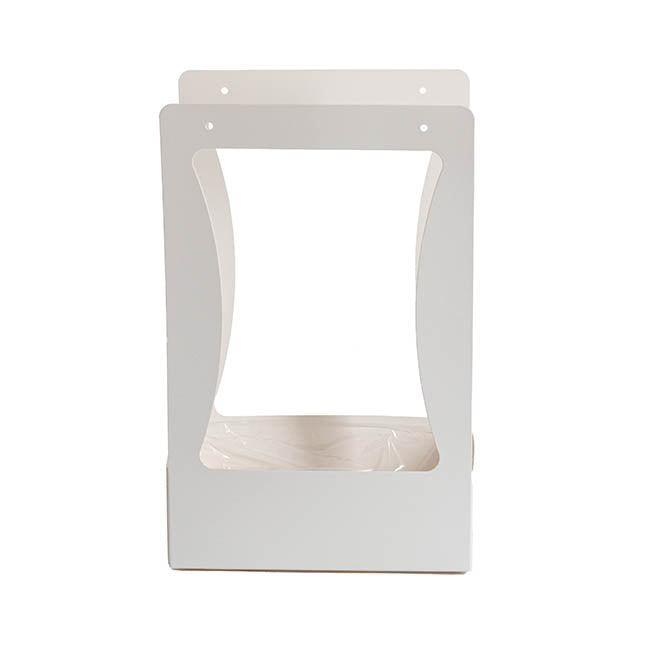 Flower Carry Box Pack 10 White (22x11.5x35.5cm)