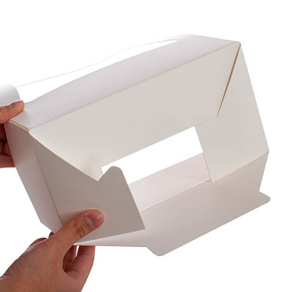 Flower Carry Box Pack 10 White (22x11.5x35.5cm)