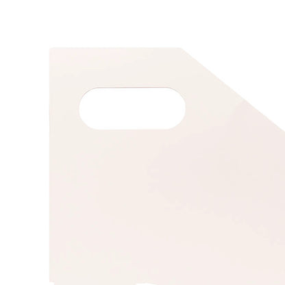 Flower Bouquet Carry Holder Med White Pk6 (33.5x26cm Folded)