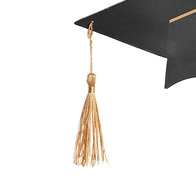 Graduation Flower Hamper Topper Black Set 3 (27Dx31cmH)
