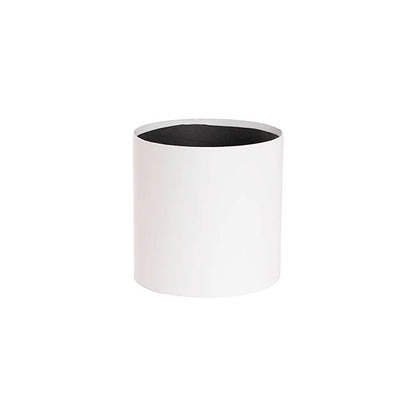 Flower Hat Box Set No Lids White Set 3 (27Dx31cmH)