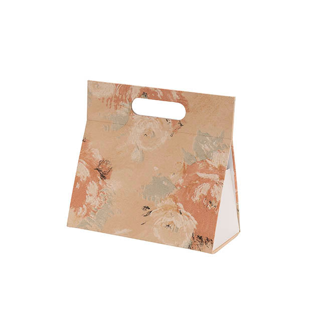 Gift Hamper Magnetic Handbag Big Florals Blush (24*11*23cm)