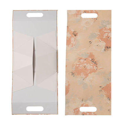 Gift Hamper Magnetic Handbag Big Florals Blush (24*11*23cm)