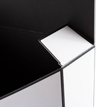 Envelope Flower Box Large Pack 5 White Black (23Lx8Dx16cmH)