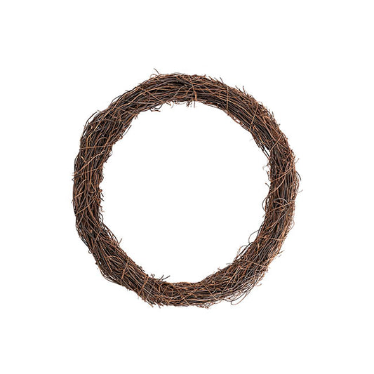 Wreath Grapevine and Twig Mix Natural (30cmD)