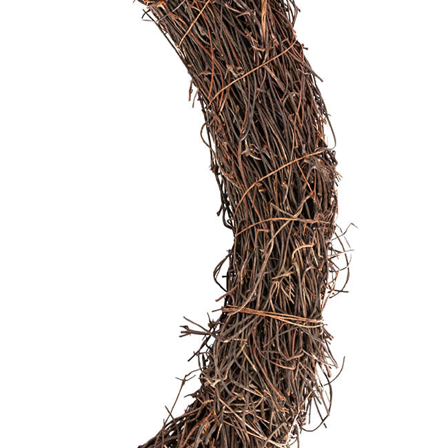 Wreath Grapevine and Twig Mix Natural (50cmD)